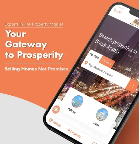 ArabAvenue Property Portal web design project by RedSpider Dubai