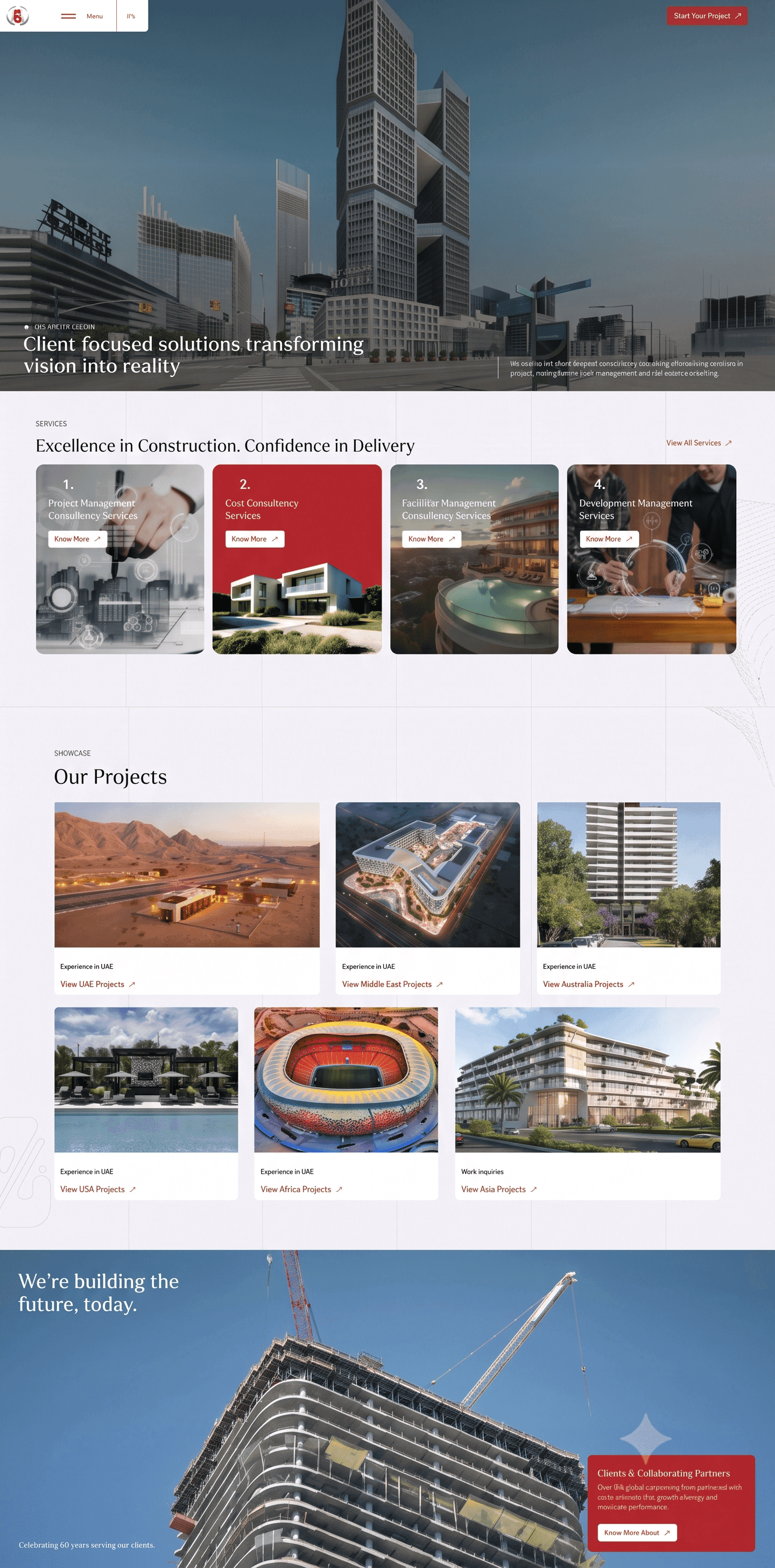 De Leeuw International, UAE web design project by RedSpider Dubai