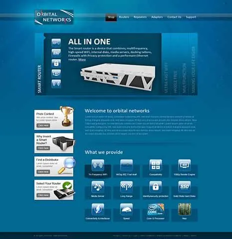 Orbital Network Products Catalog