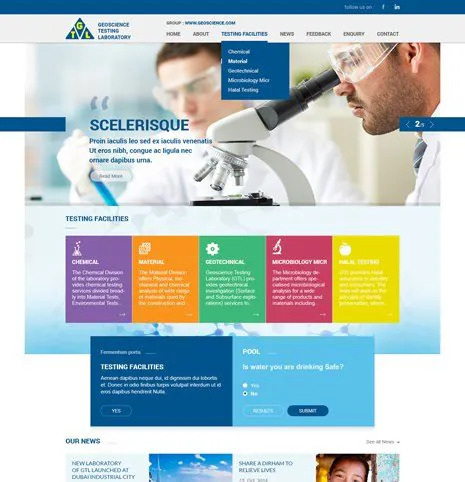 GeoScience Testing Lab