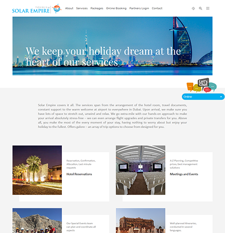 Solar Empire Tourism Dubai