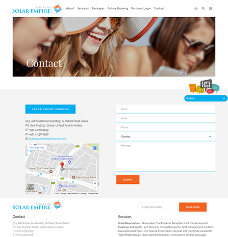 Solar Empire Tourism Dubai