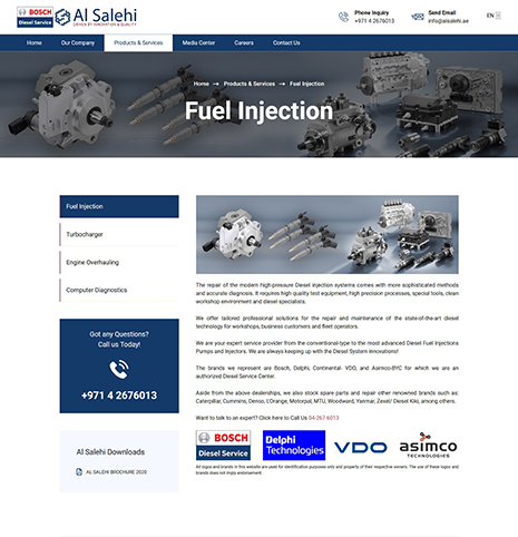 Bosch Diesel Service – Al Salehi