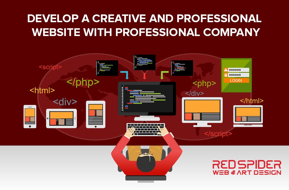 Develop A creative And Professional Website With Professional Company