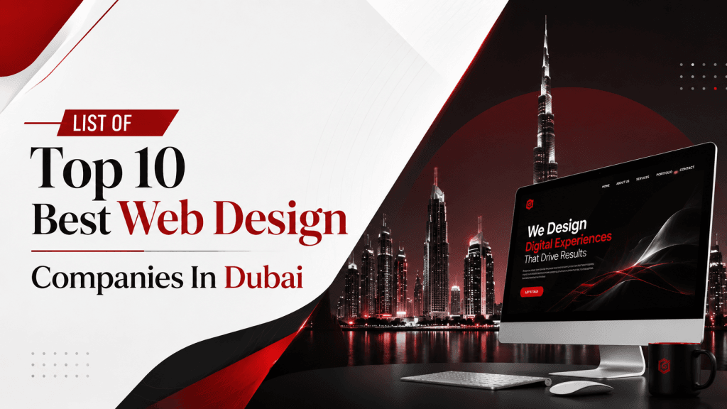 List of Top 10 Best Web Design Companies In Dubai