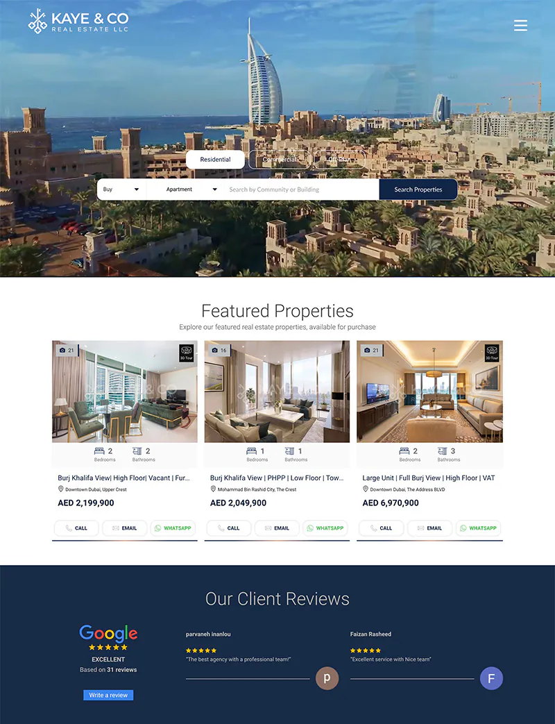 KAYE & CO REAL ESTATE LLC