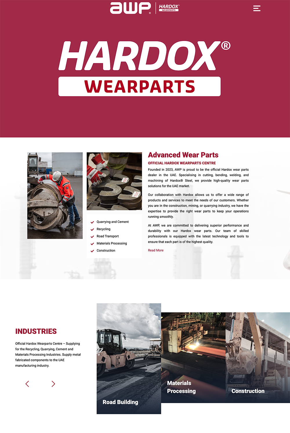 Advanced Wear Parts (AWP)