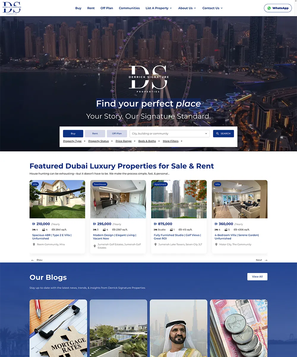 Derrick Signature Properties