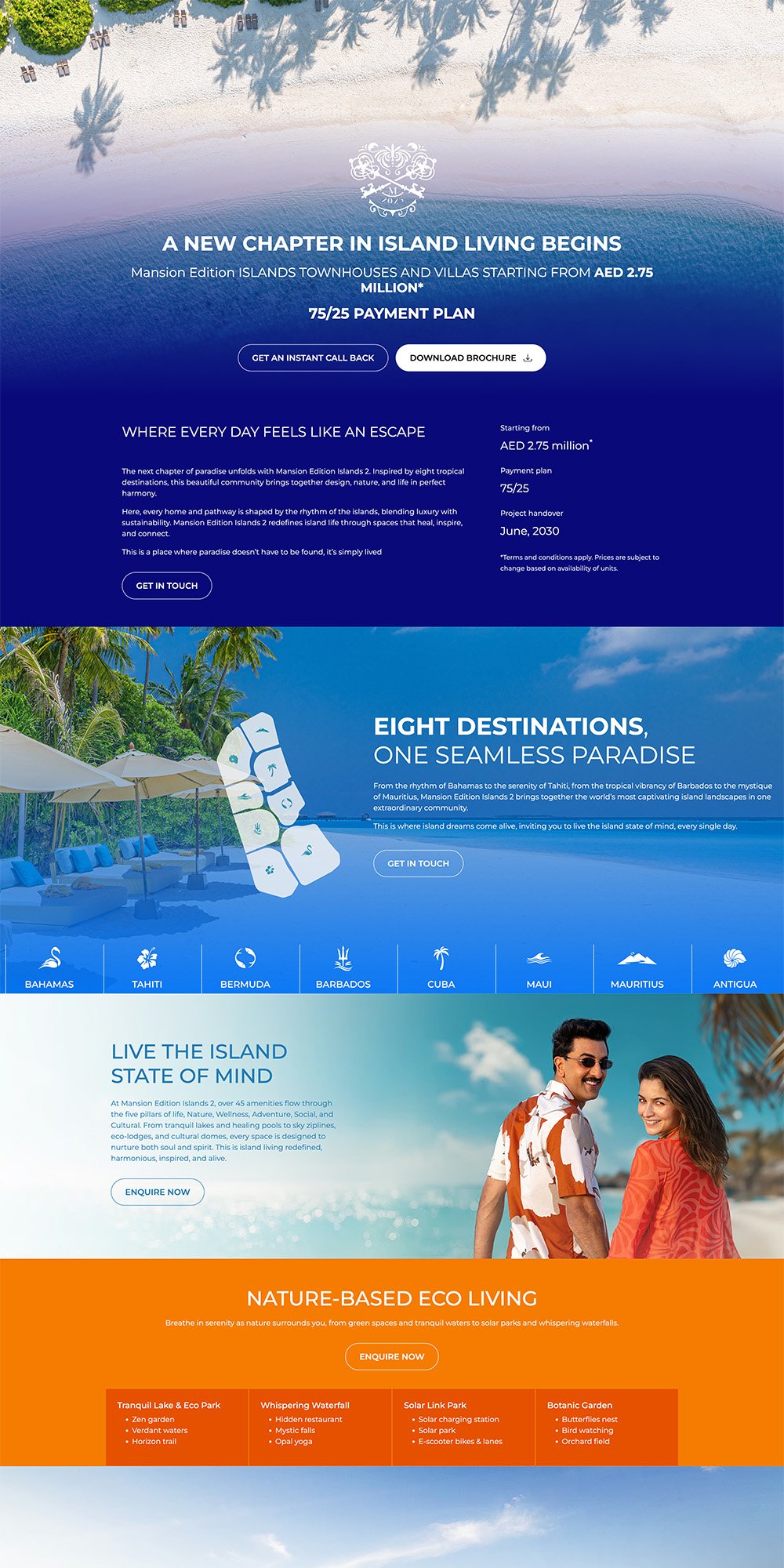 Offplan Project Landing Page 1