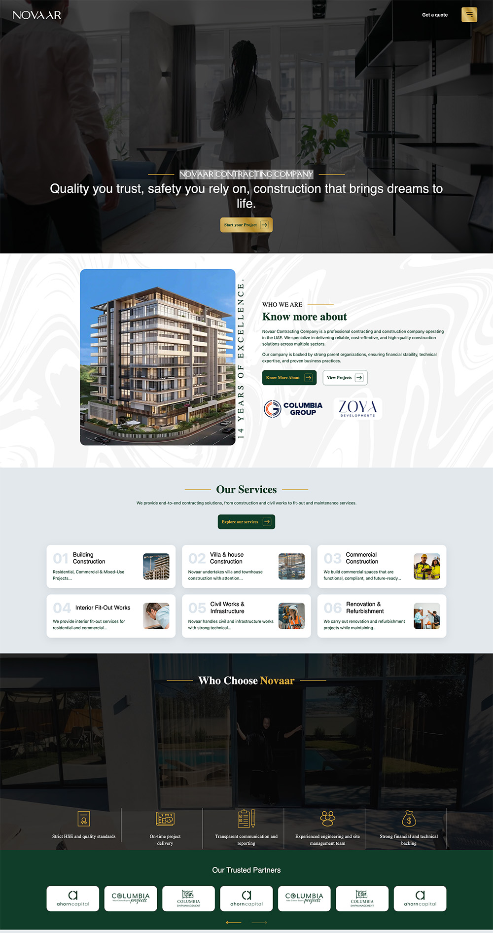 Novaar Contracting Company