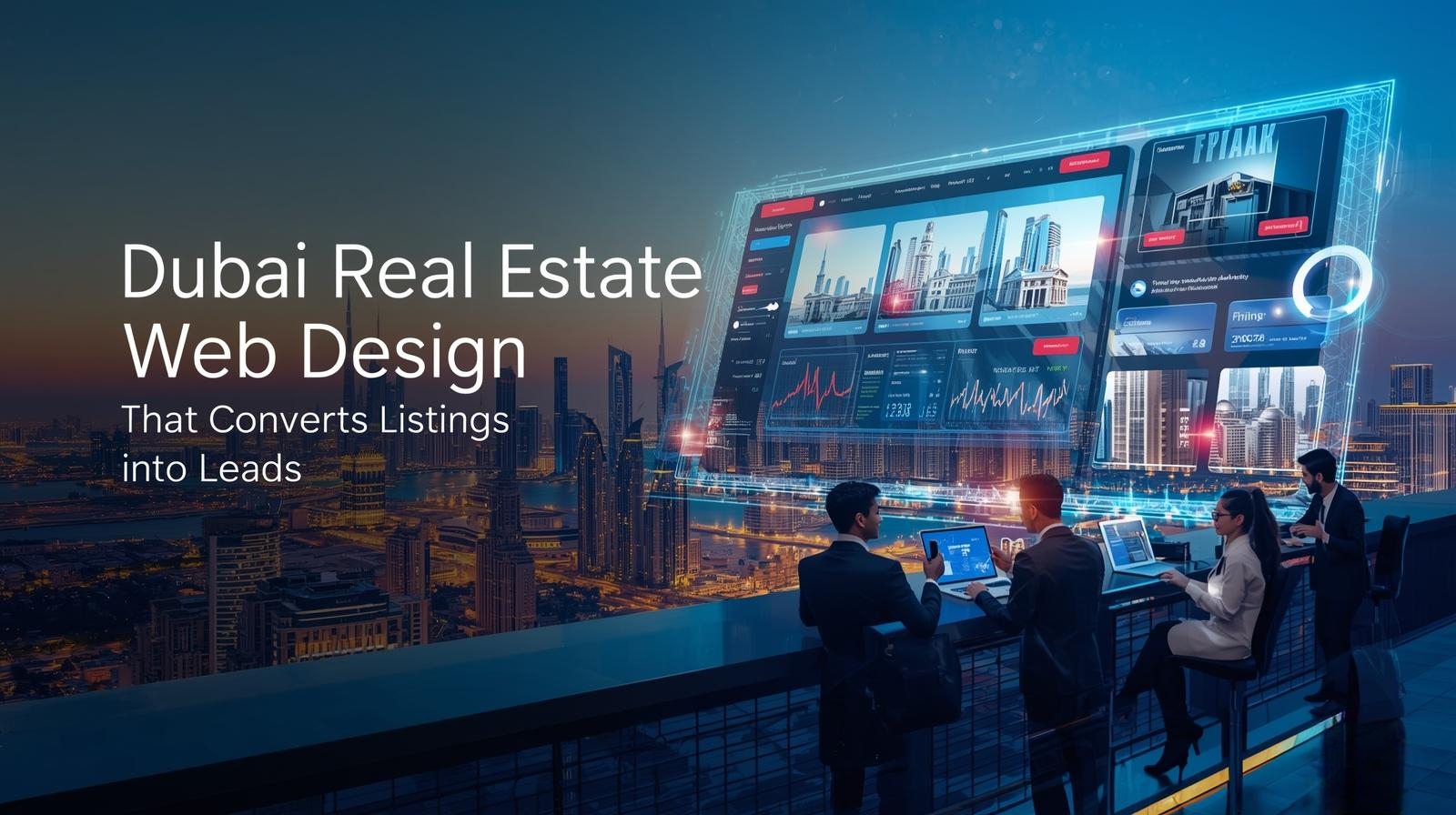 Dubai Real Estate Web Design That Converts Listings into Leads