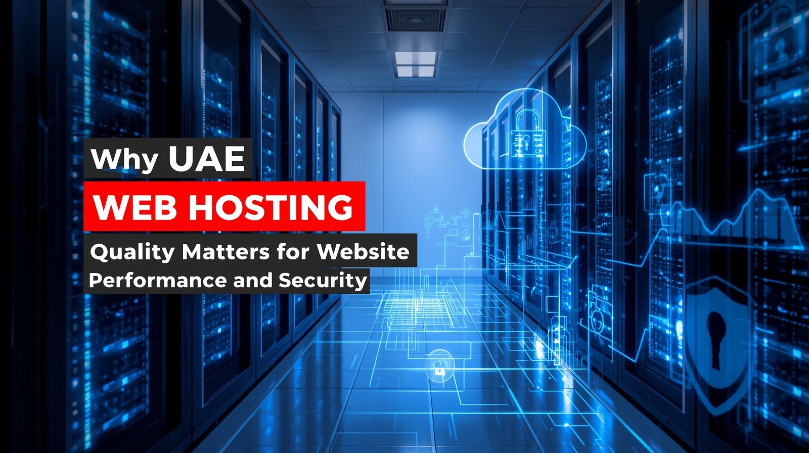 Why UAE Web Hosting Quality Matters for Website Performance and Security