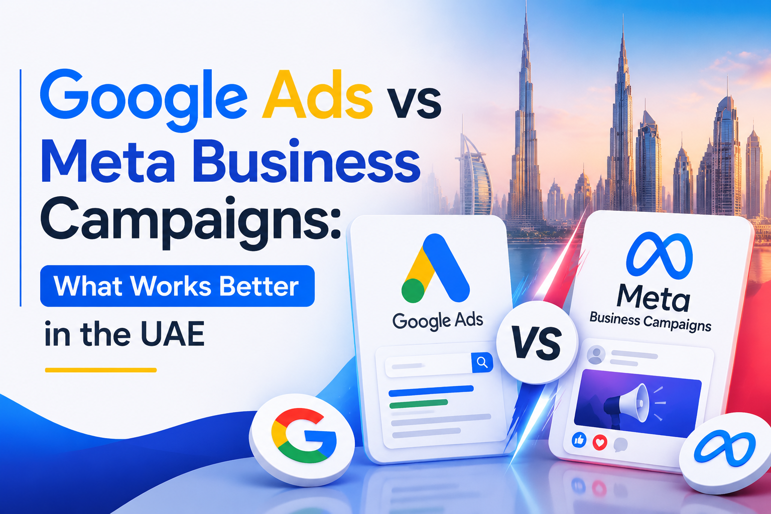 Google Ads vs Meta Business Campaigns: What Works Better in the UAE